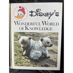 Vintage 1971 DISNEY'S WONDERFUL WORLD‎ OF KNOWLEDGE Volume 1